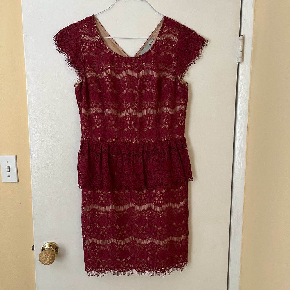 MAEVE lace dress - size M - Anthropologie - EUC